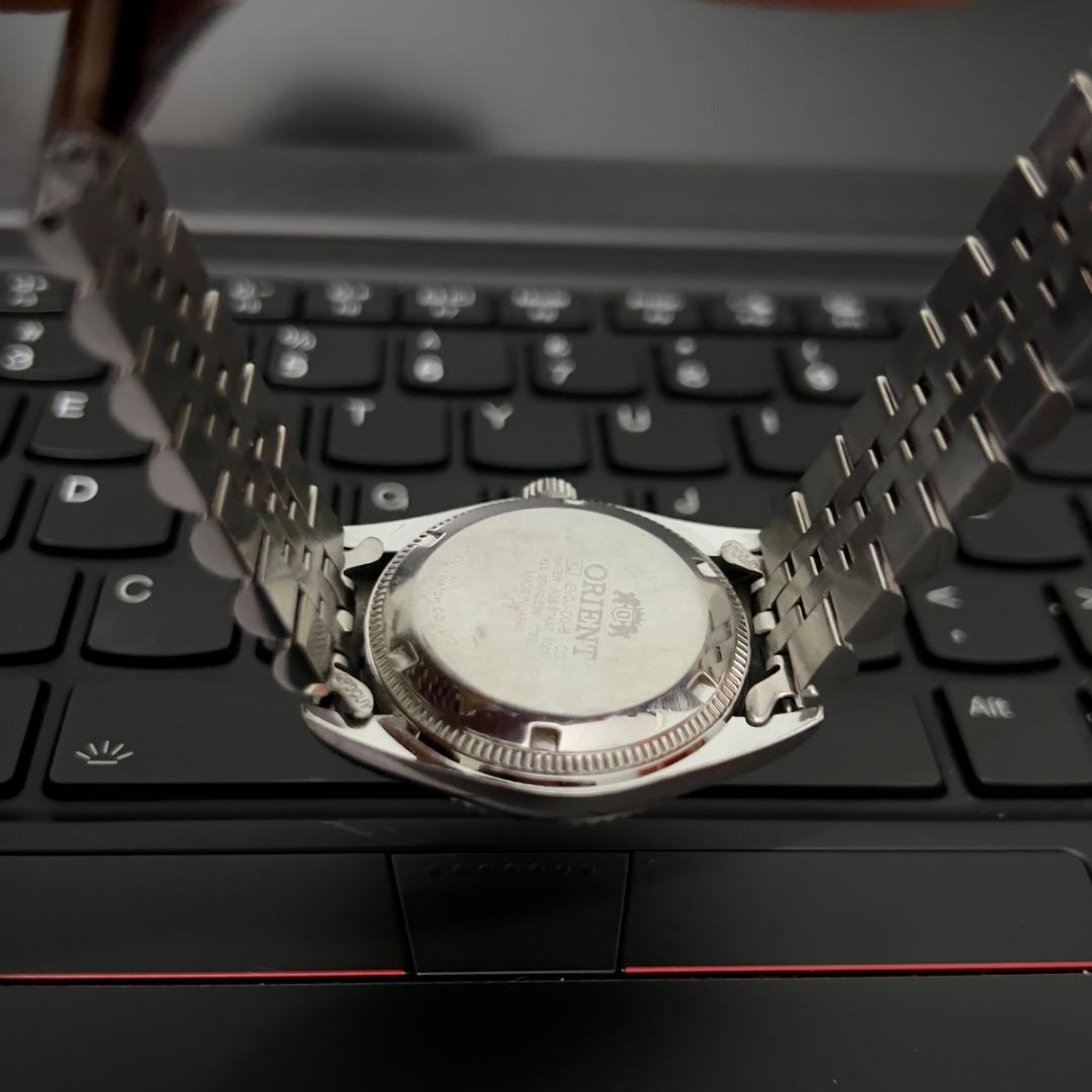 オリエント President ホワイト 美品