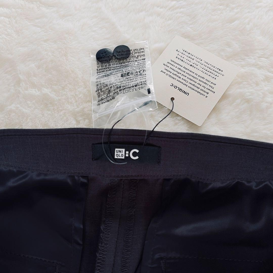 新品タグ付✨【ユニクロ】C 感動ダブルジャケット タックワイドパンツ セット S