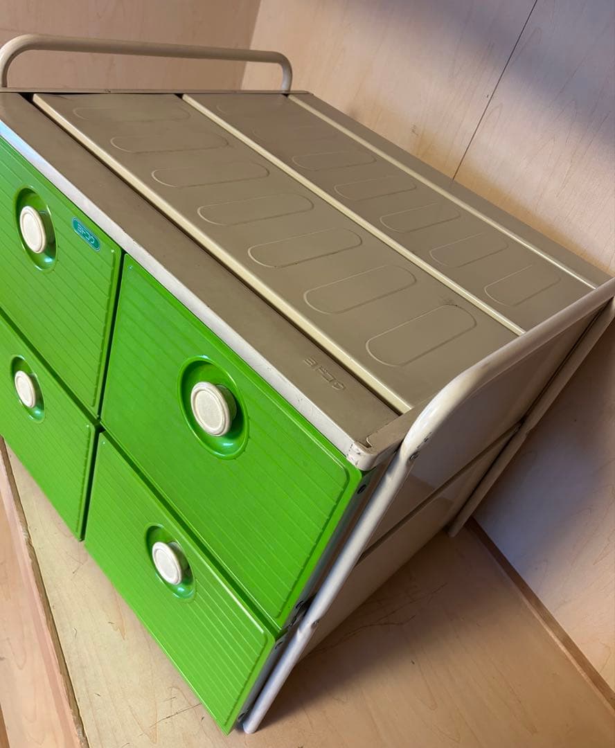 昭和レトロ　希少　ヨドコウ　スチール製押入れ収納　2台　直接お渡し