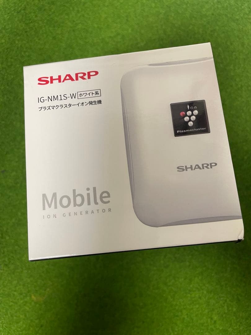 SHARP プラズマクラスター イオン発生機 小型 モバイル IG-NM1S-W