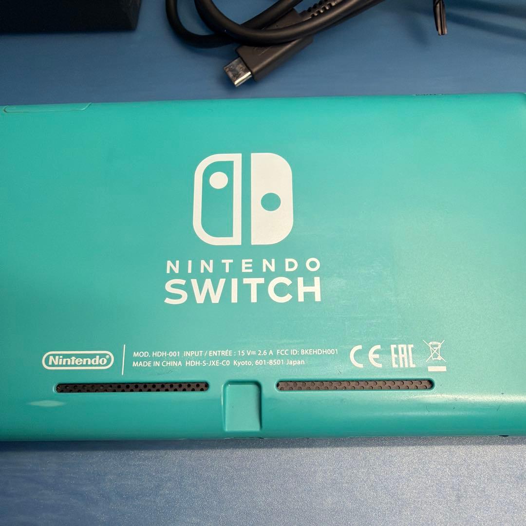 【ジャンク】Nintendo Switch Lite HDH-001［ターコイズ