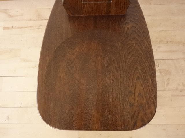 勇峰工芸　チロル　イス②　チェアー　ナラ材家具　 旭川家具　再塗装済　ＵＳＥＤ