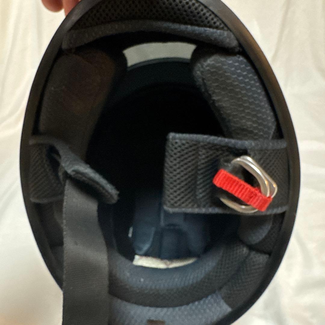 バイクヘルメット　SIMSON ブラック フルフェイスヘルメット59 Ｌサイズ