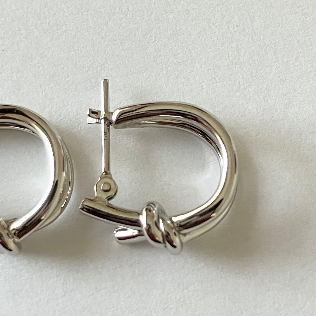 momo1224　 極美品 Jouete ジュエッテ フープピアス ノット