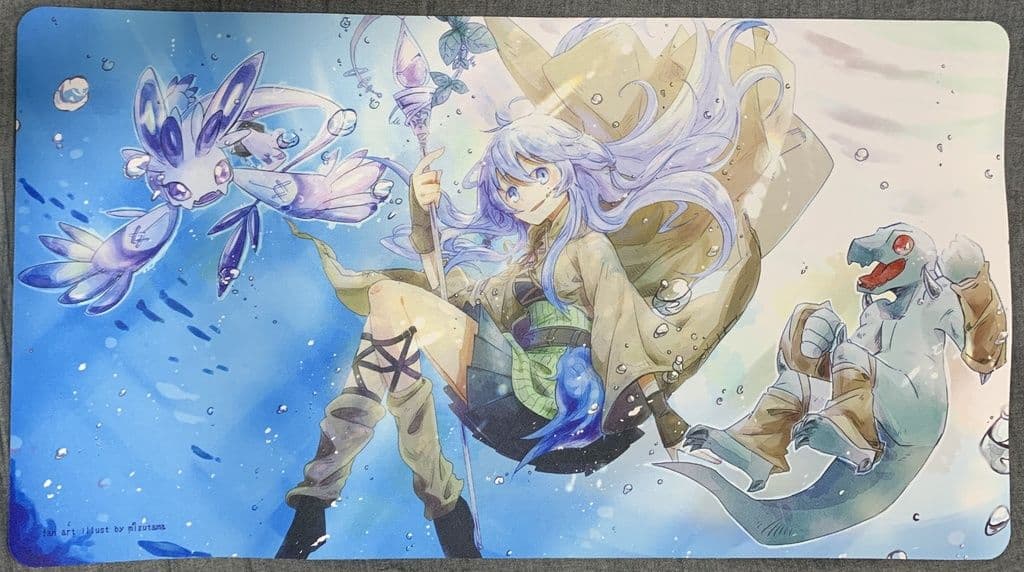 水霊使いエリア プレイマット