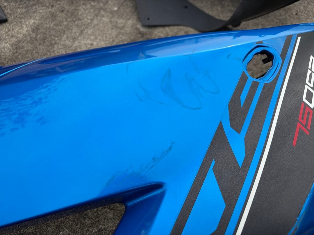 春*瀬様 ニンジャ250SL用　青 カウルパーツ