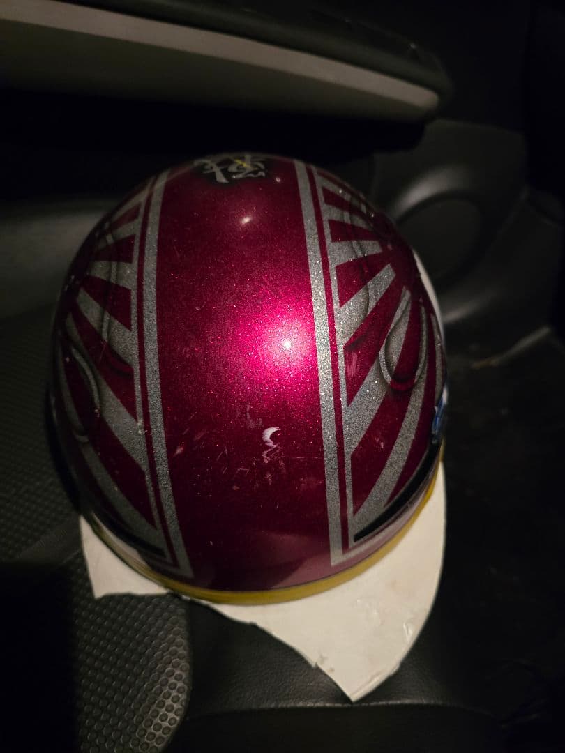 SUZUKI 半帽ヘルメット 富士山デザインコルク半