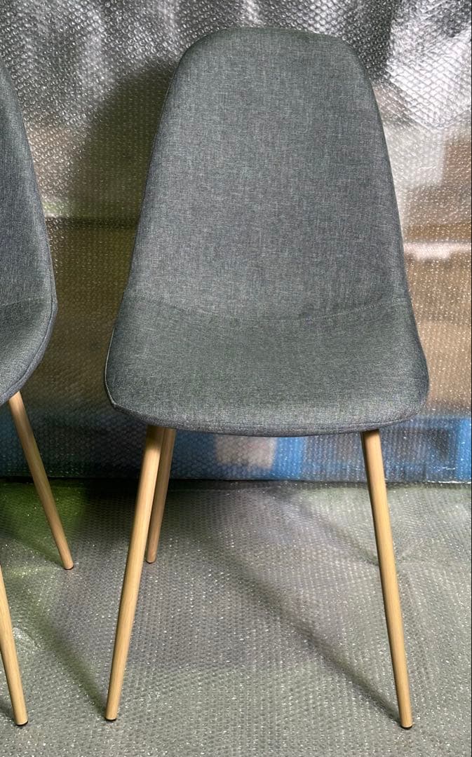 新品 ダイニングチェア インテリア 椅子 オシャレ 高評価4脚セット グレー
