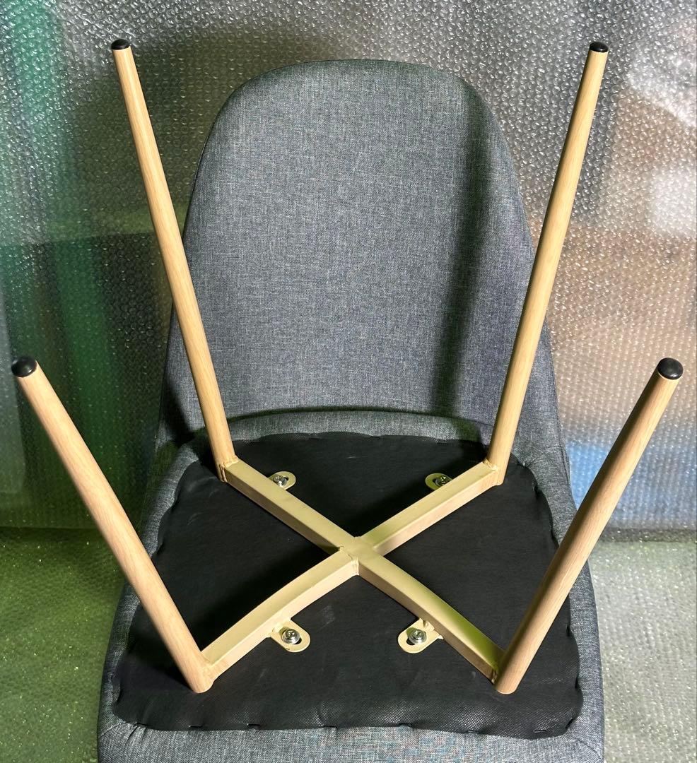 新品 ダイニングチェア インテリア 椅子 オシャレ 高評価4脚セット グレー