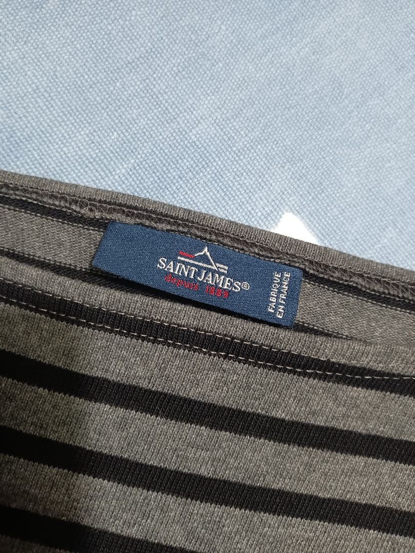 美品中古！セントジェームス！ウェッソン！チャコール✕ブラック！T4サイズ