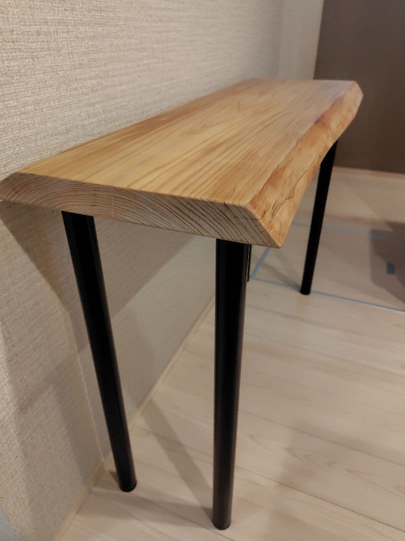 [セール]1枚板　ヒノキ　カウンターテーブル