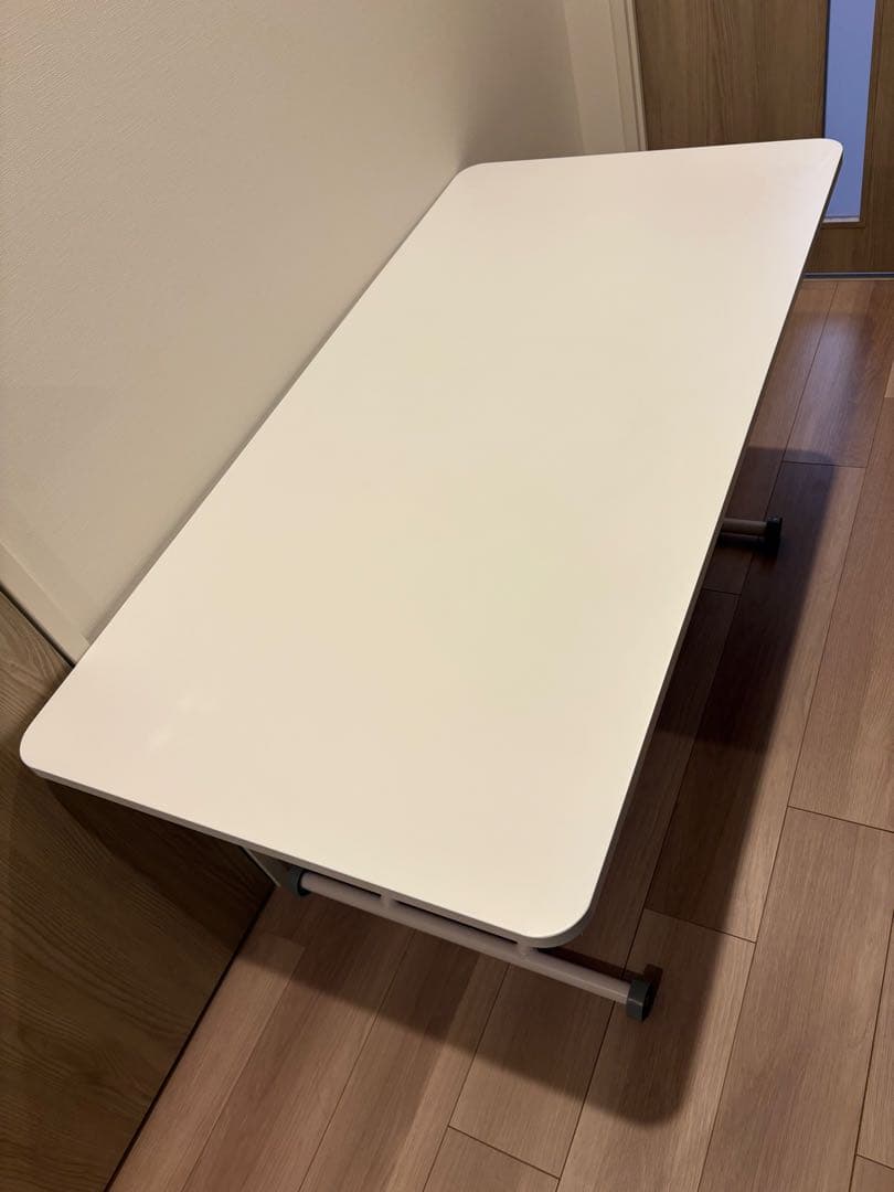 昇降式ダイニングテーブル 120x60cm