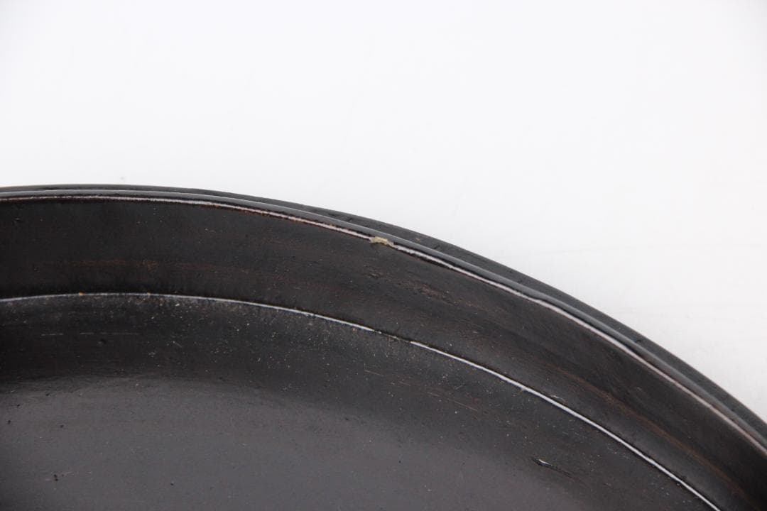 李朝　古朝鮮 朝鮮美術 李朝 螺鈿細工 嵌木造 蓋物　　蓋物 EY11-11