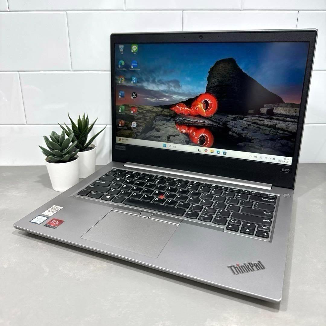 【高性能】Thinkpad E480☘8世代i5☘️メモリ16☘️NVMe512