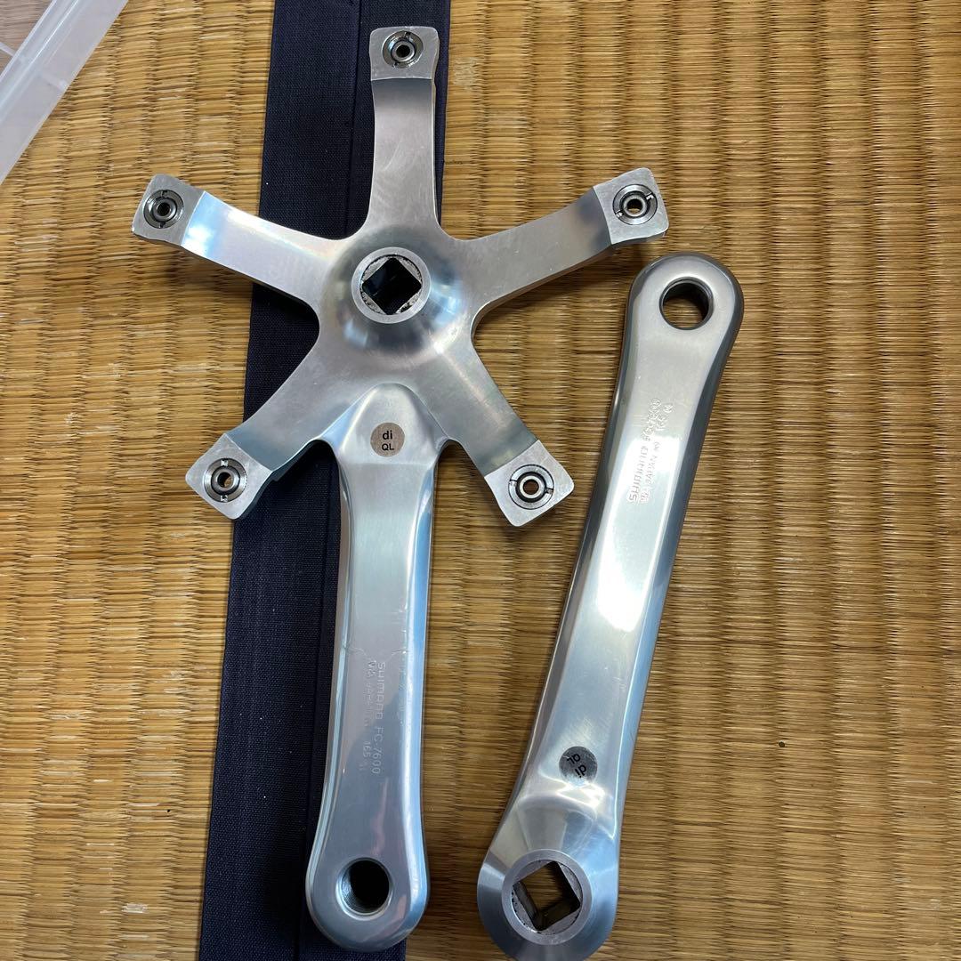 Dura-Ace 165クランクとペダル