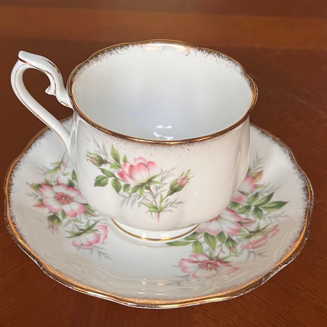 【英国ビンテージ】ロイヤルアルバート★ワイルドローズ★C/S