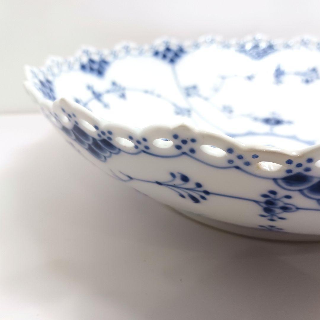 Y3172 ロイヤルコペンハーゲン フルレース サラダボウル 直径27㎝