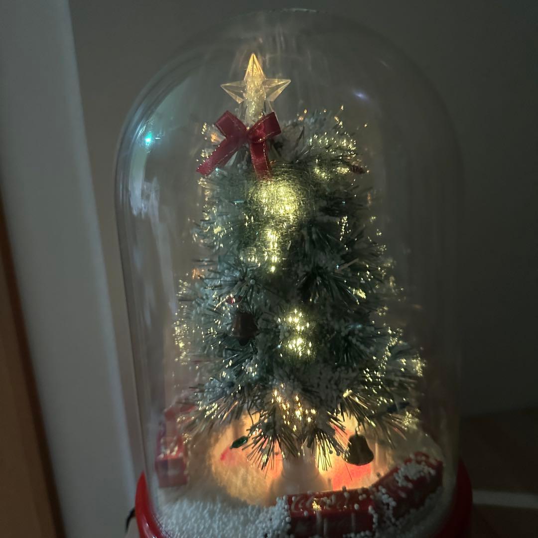 コカコーラ クリスマス ツリー型 スノードーム Coca-Cola 非売品 美品