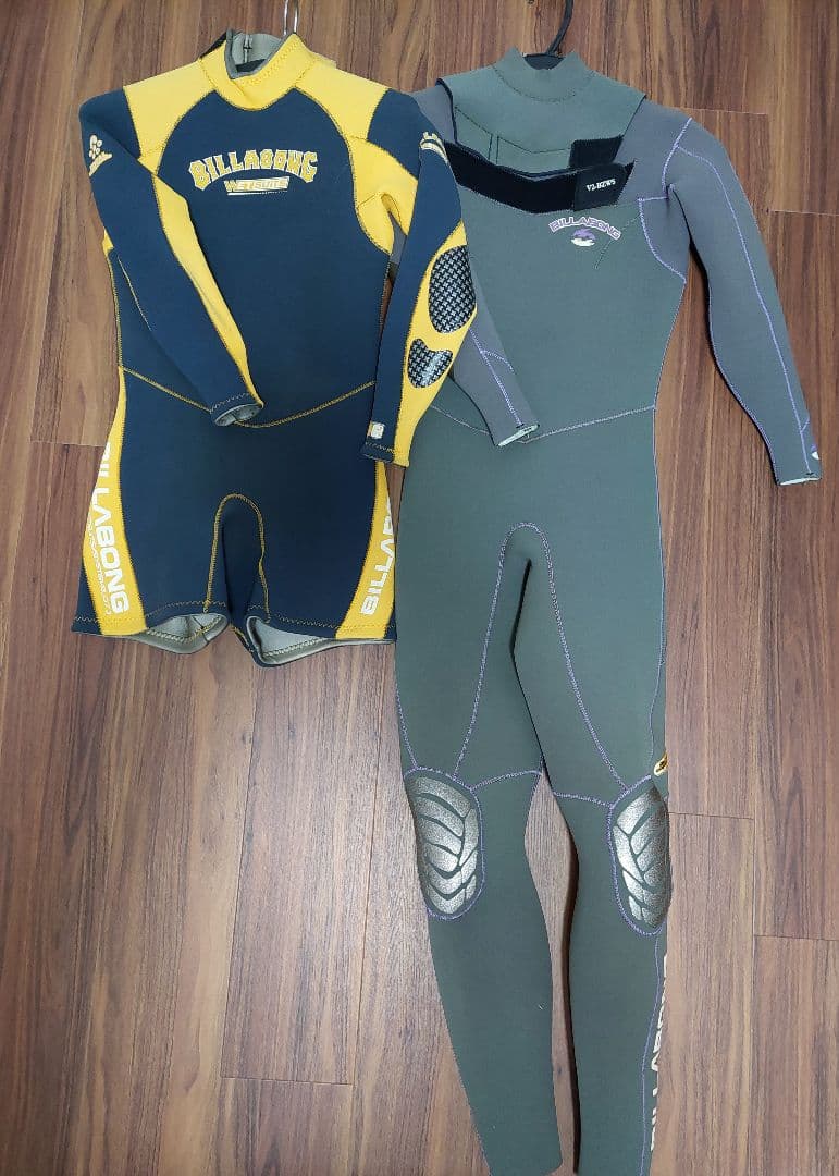 Billabong レディースフルスーツ、ロングスプリング２点セット