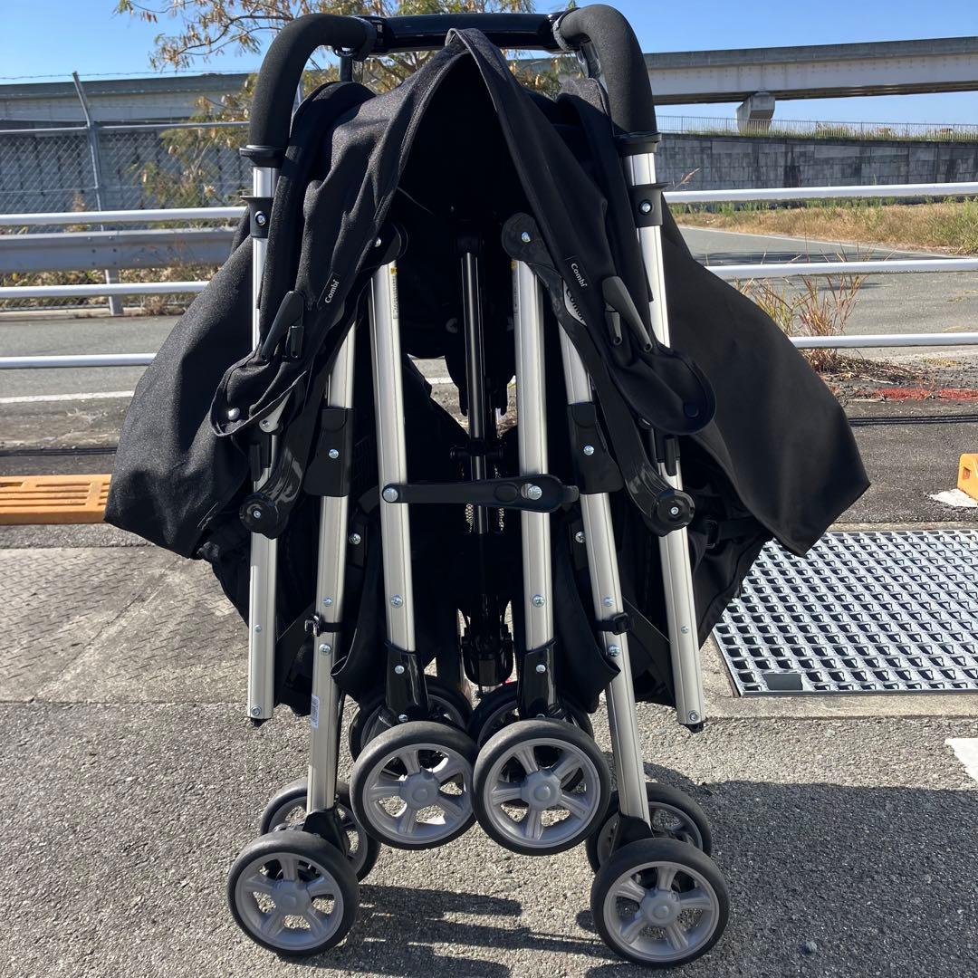 【最終値下げ⭐︎美品】Combi 双子用ベビーカー　ツインスピン　2人乗り