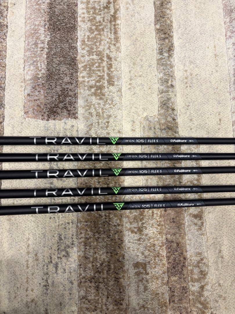 祝日限定値下フジクラ TRAVIL105Sシャフト 6-P用