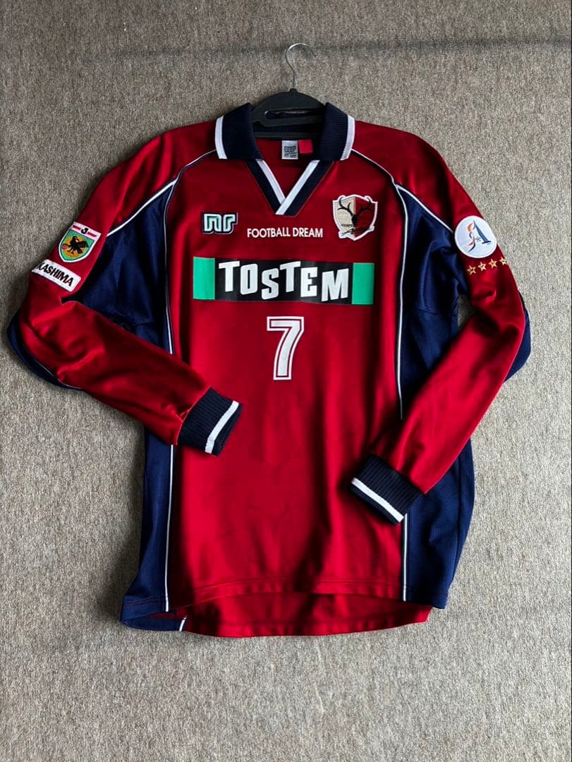 2000年鹿島アントラーズユニホームピンクタグ