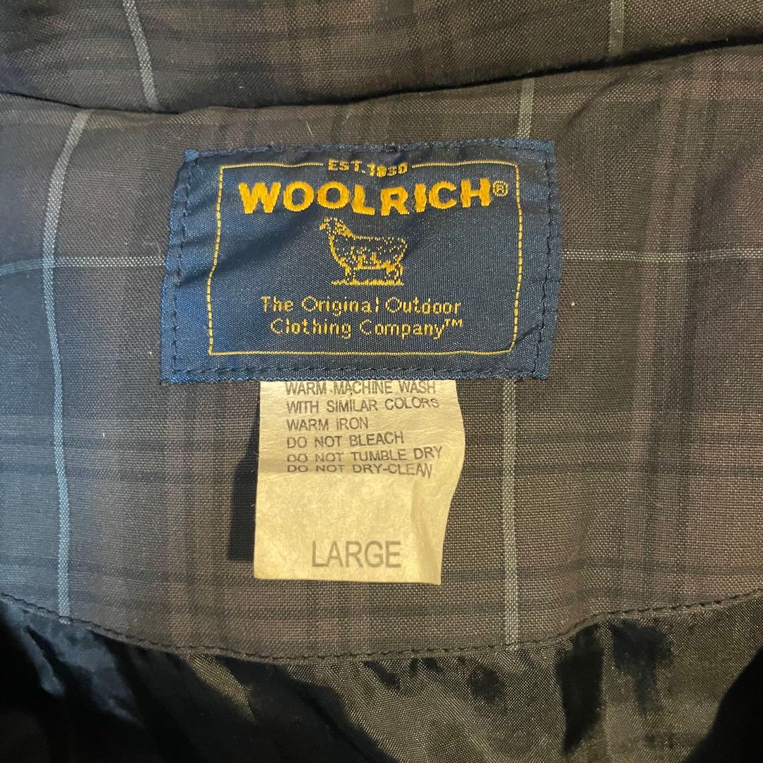 登山家　WOOLRICH 中綿ジャケット ダウン　バッファロー　L