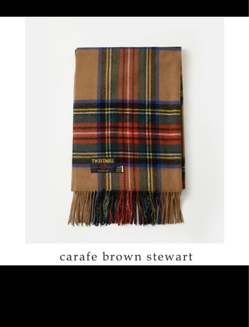 TWEEDMILL カラフルチェックストール fesmiになります