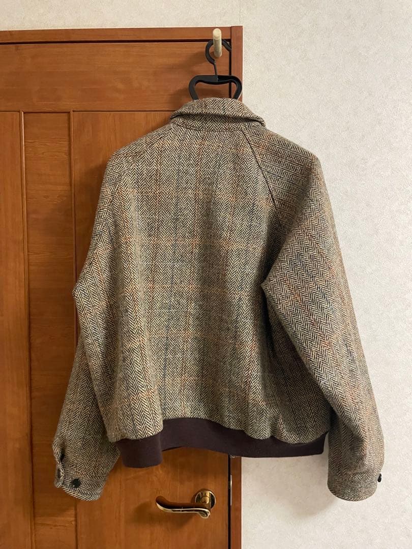 Ernie Palo Tweed Harrington Jacket Lサイズ