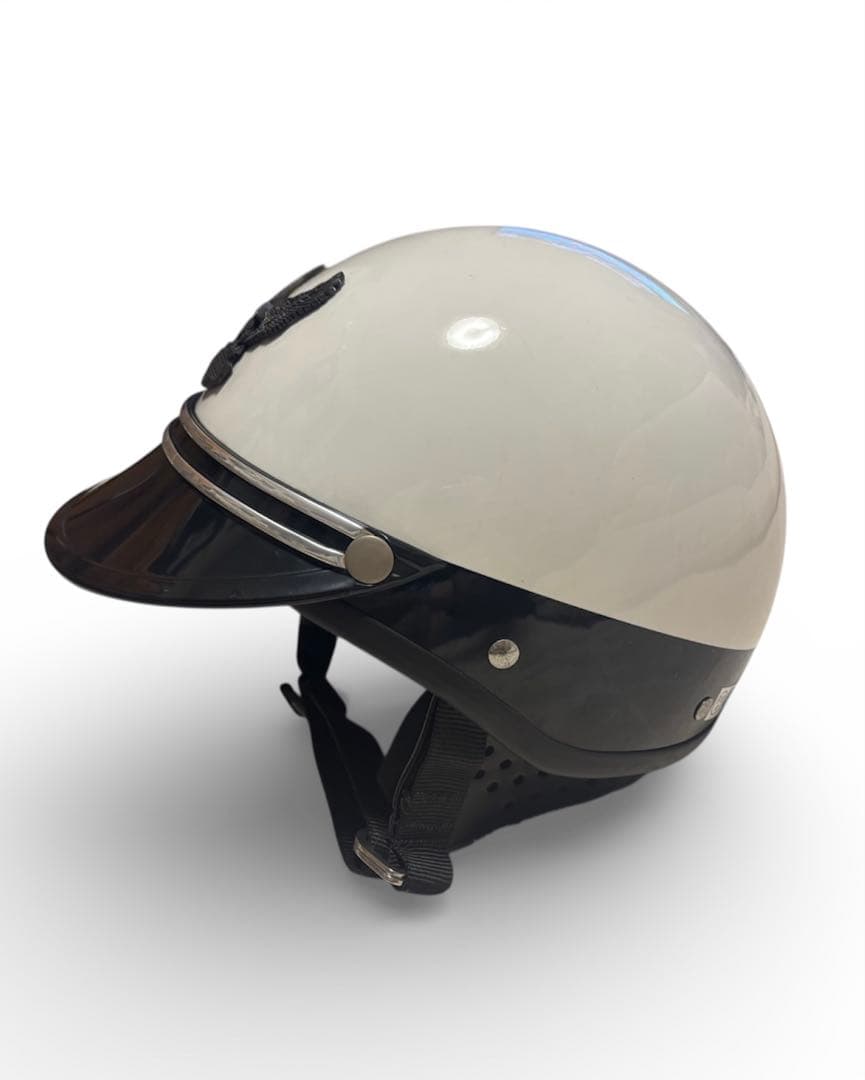 Harley-Davidson 半帽ヘルメット ホワイト・ブラック