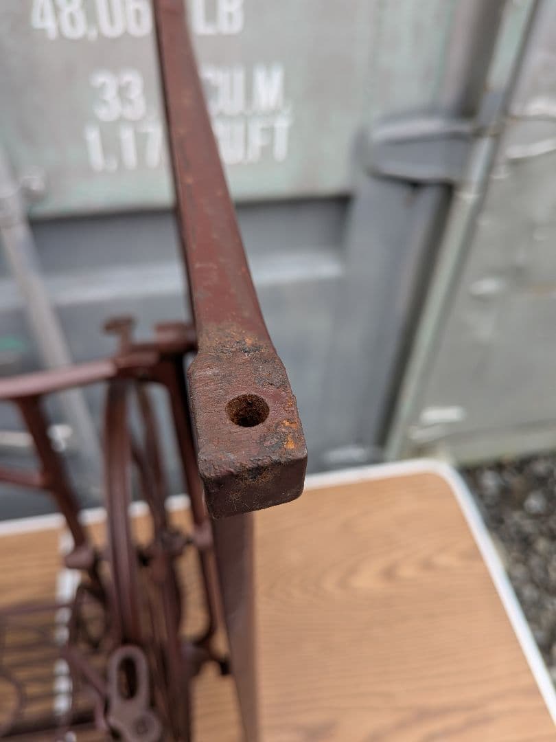 JANOME ジャノメ 足踏みミシン脚　アンティーク♦脚車台付き♦