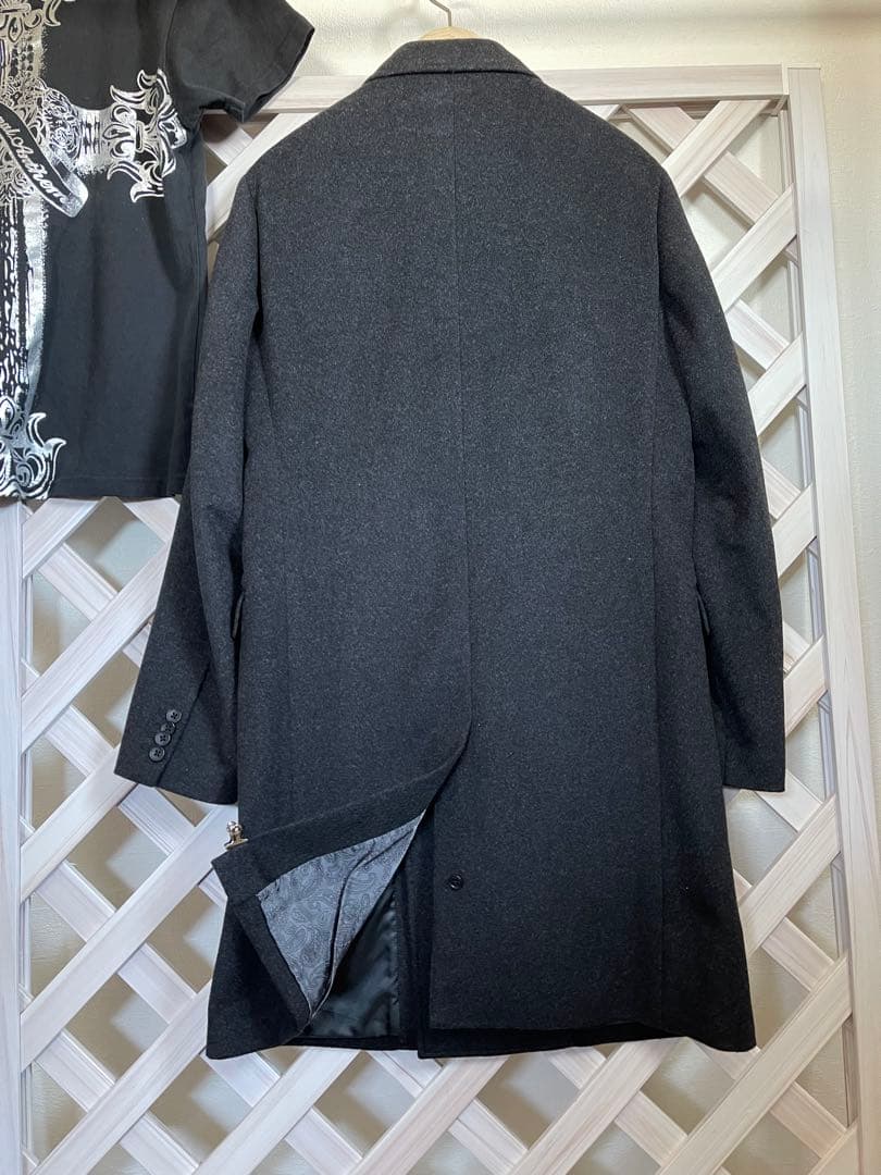 レア　⭐︎ex/tra カシミア100% NICOLE チェスター48