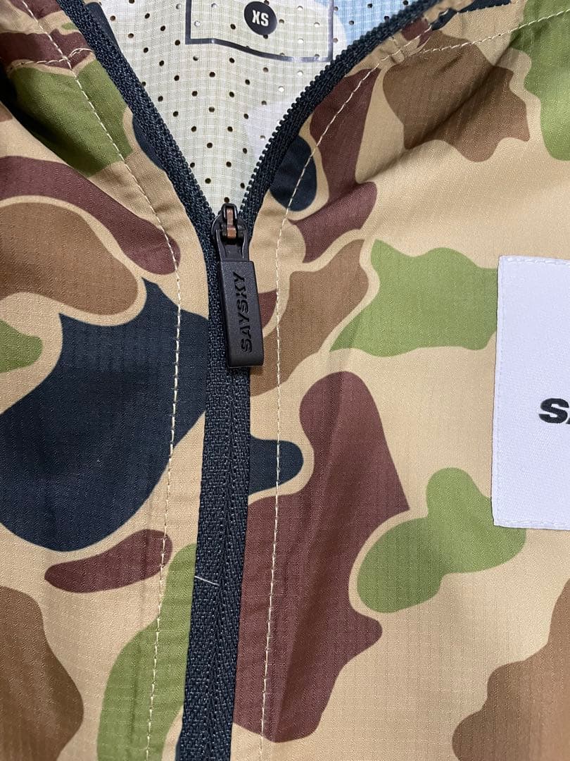 〈美品〉sayskyランニングジャケット XSサイズ　セイスカイ