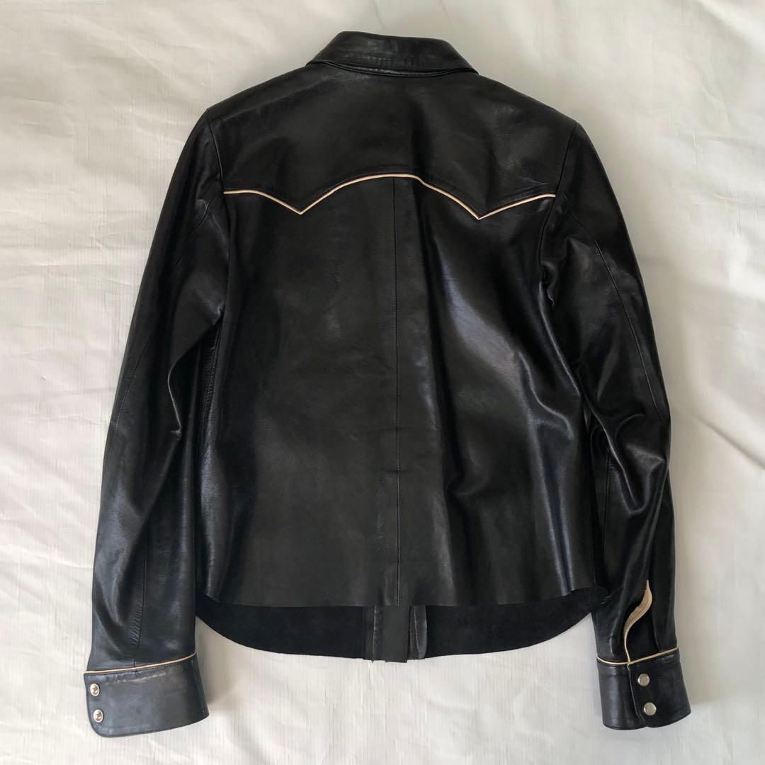 agnes b special アニエスべー レザー ウエスタン ジャケット