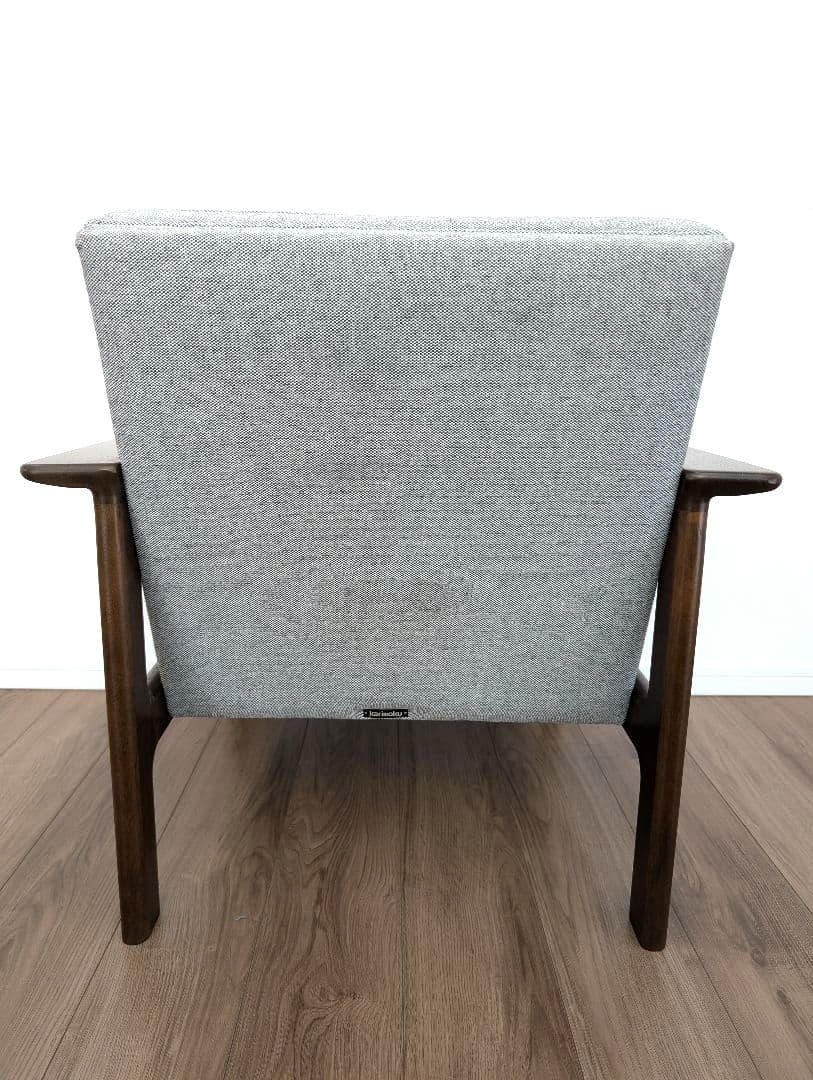 【希少】カリモク ワイドアームチェア　ヴィンテージ