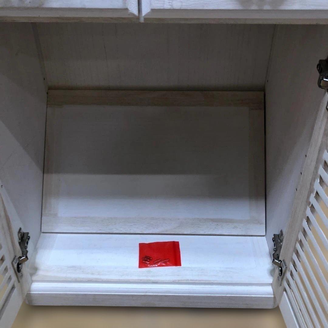 送料無料 キッチンカウンター MUD-6248WS キャスター付き 88250