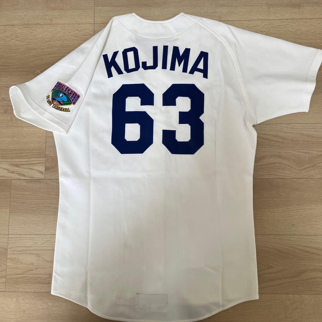 中日ドラゴンズ　小島　実使用　ホームユニフォーム　刺繍ユニフォーム