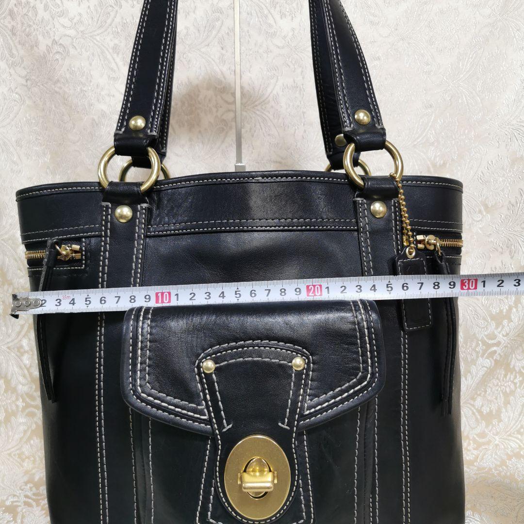 希少　コーチ　COACH　トートバッグ　レザー　F12888