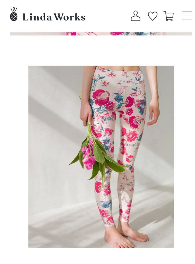 美品 大人気Linda Works ユリア リンダワークス ヨガウェアセットM