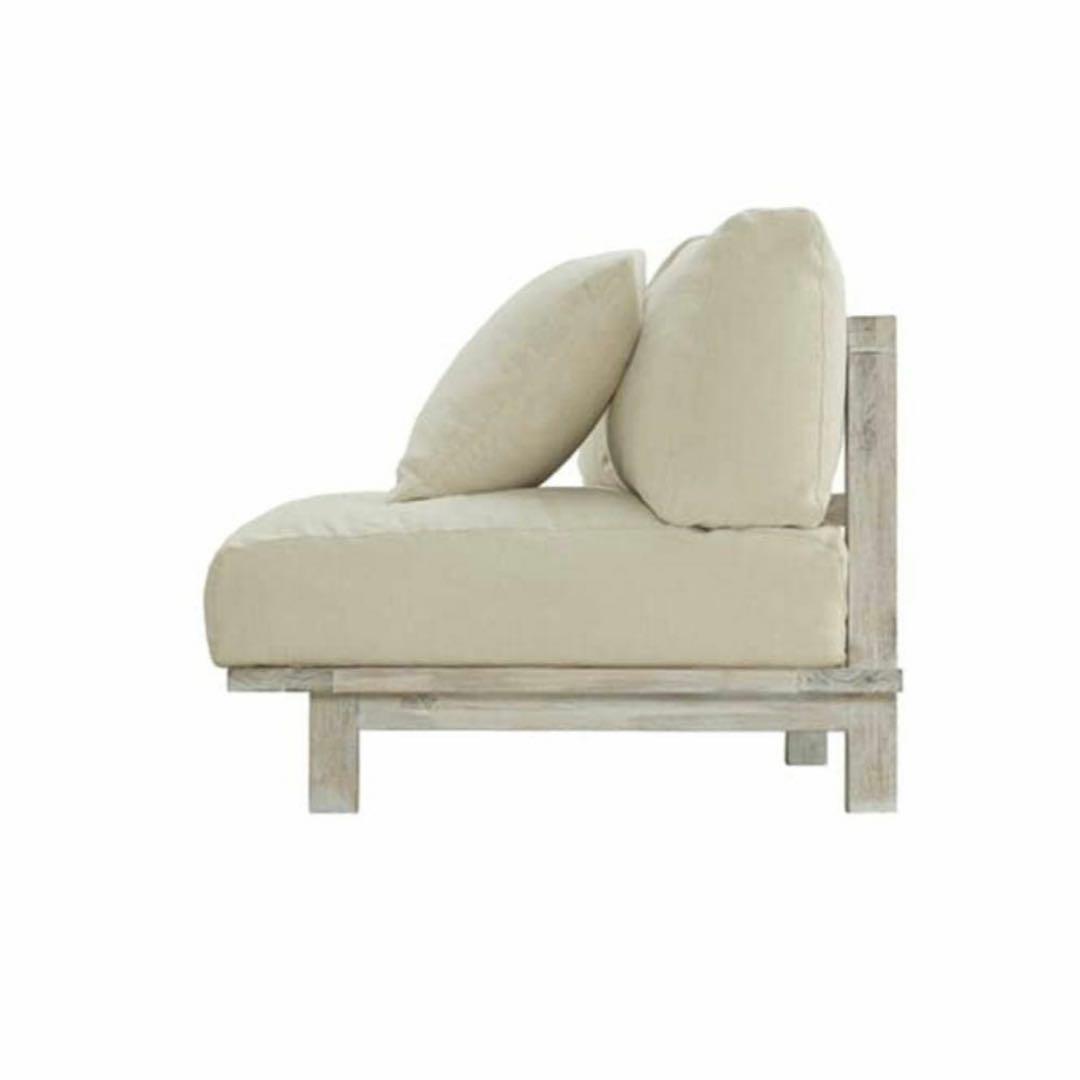 【都内無料配送】unico ウニコ LANAラナ 2.5掛け アイボリー