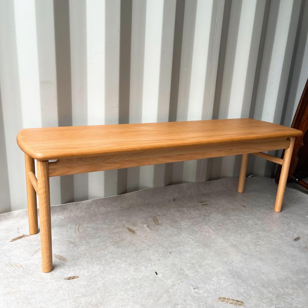 取付無料！ウニコ SOVI 北欧風天然木ダイニングテーブル・ベンチ・チェア2脚✨