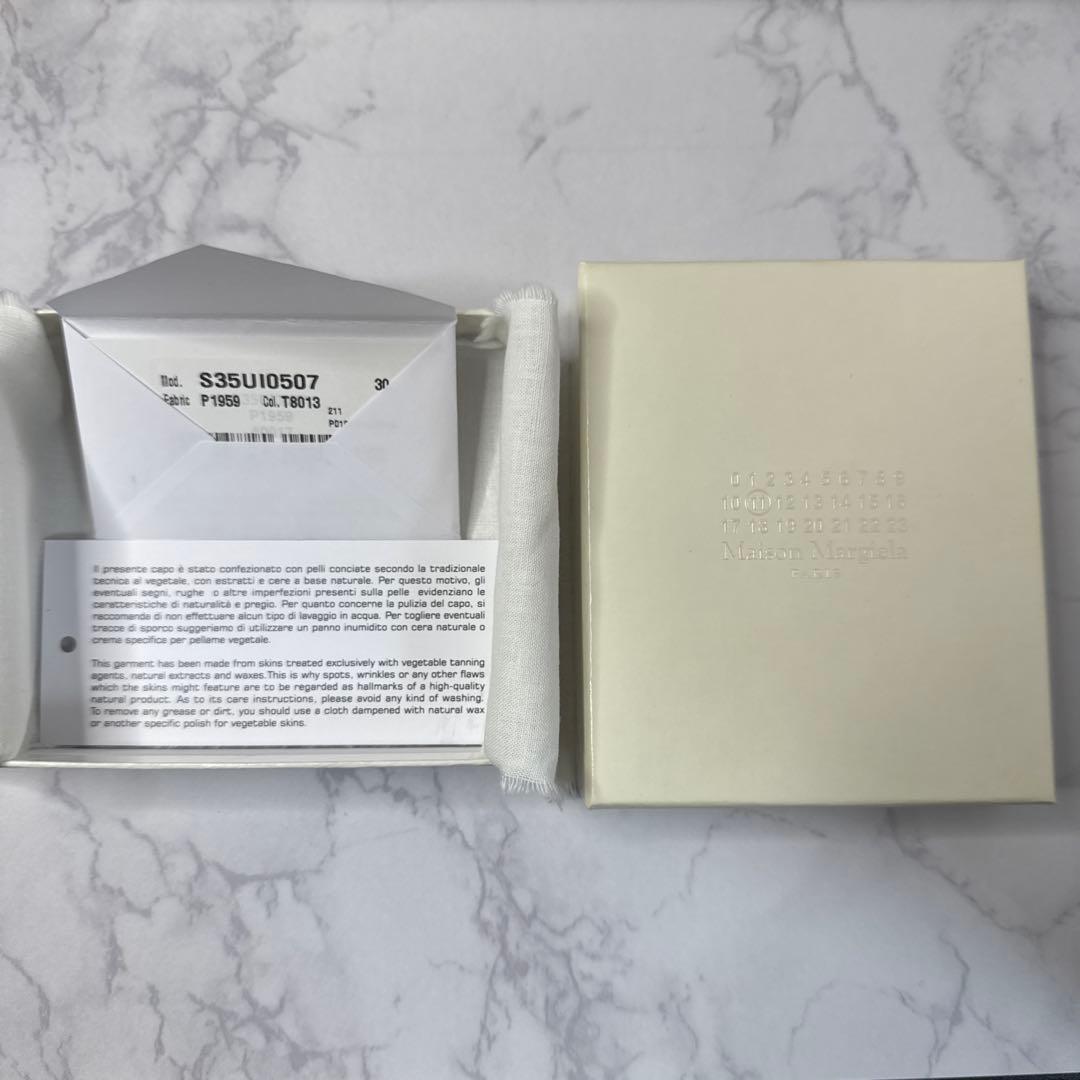 Maison Margiela フォールデッドレザーウォレット 二つ折り財布