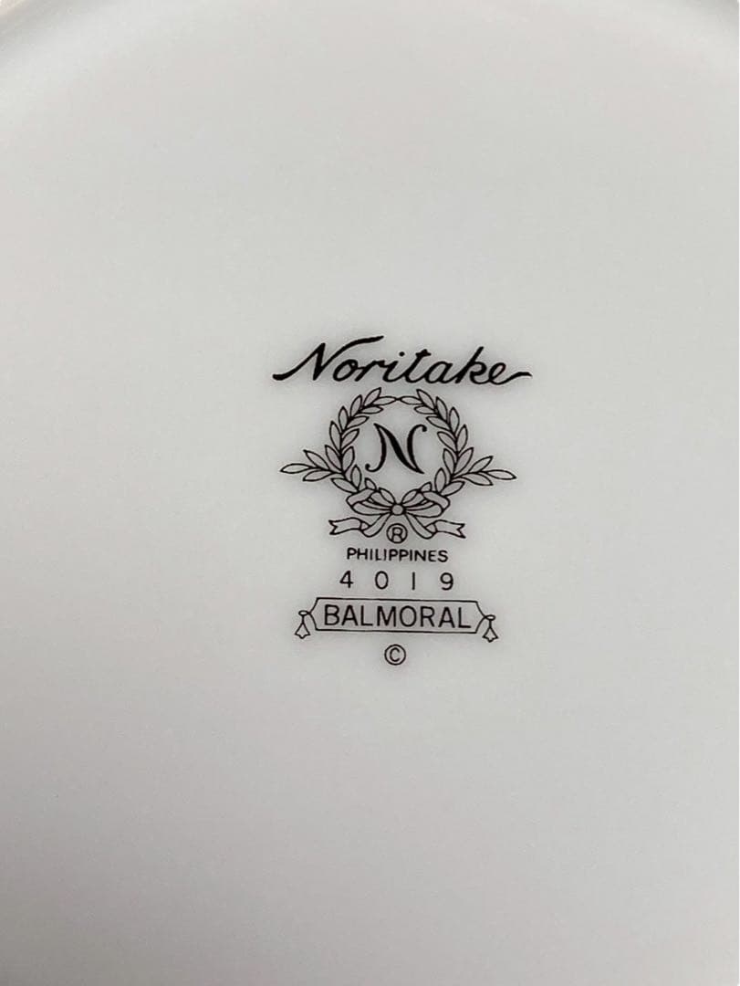 食器 Noritake PHILIPPINES 4019 BALMORAL