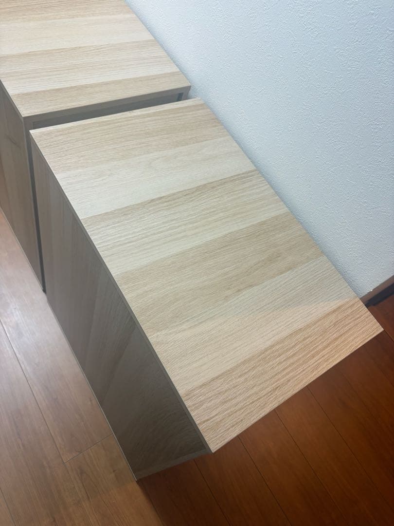 y様　2個セット　IKEA ALEX 収納ユニット ホワイトステインオーク調⭐︎