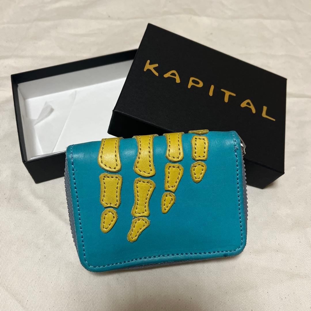 KAPITAL BONE WALLET 二つ折り財布　キャピタル　ボーン