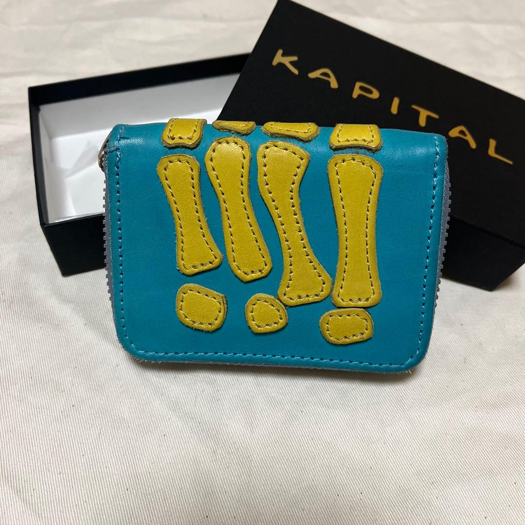 KAPITAL BONE WALLET 二つ折り財布　キャピタル　ボーン