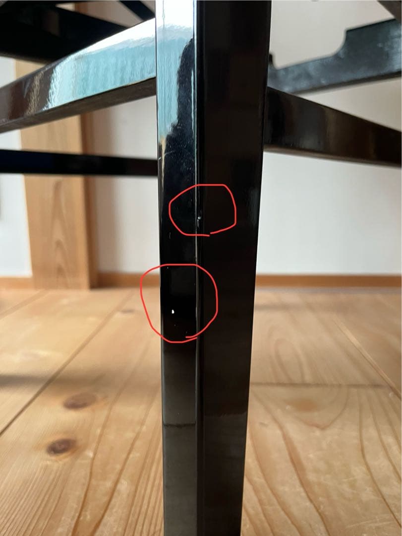 美品・おまかせ配送 Konan 甲南ピアノ椅子 No.5 黒塗黒座面 名陽木工製