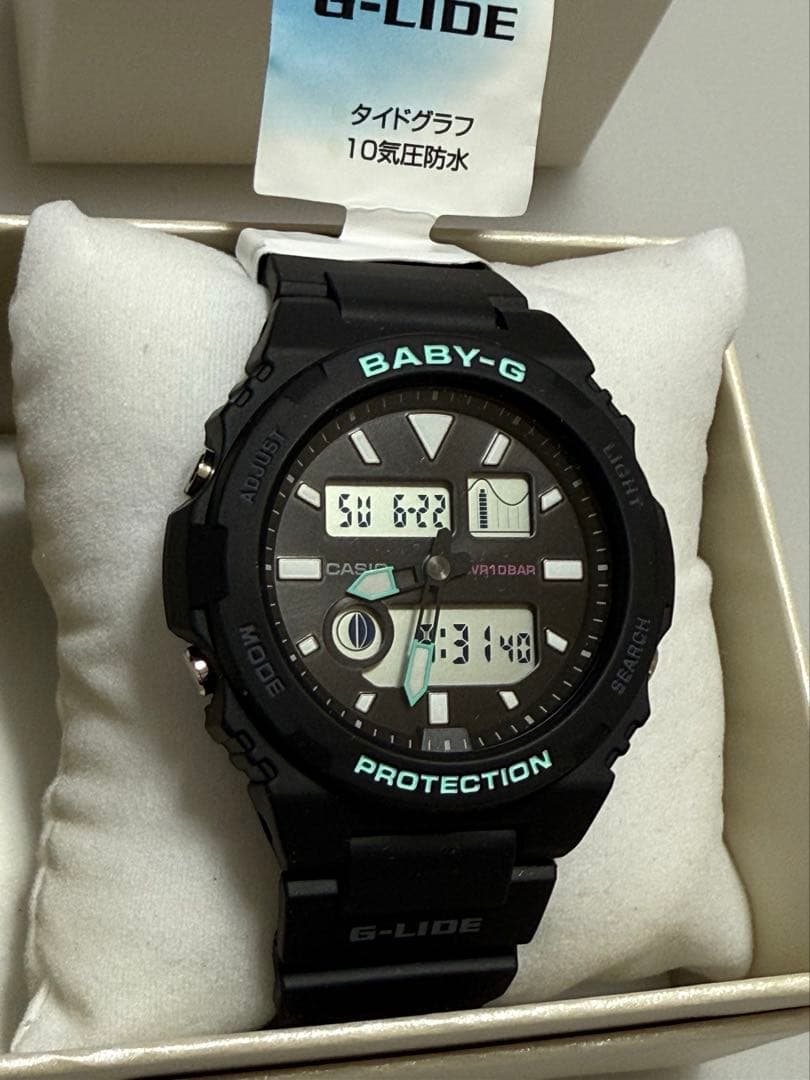 あいCASIO BABY-G BAX-100-1AJF ブラック　新品