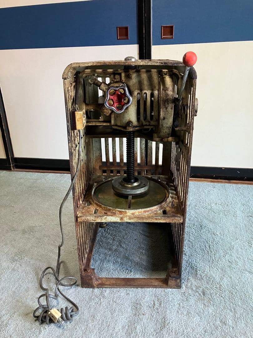 アンティーク　電動かき氷機　初雪