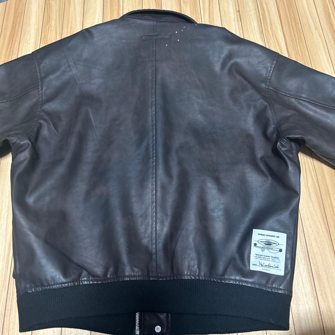 ずとまよ Zutomud Fake Leather Blouson